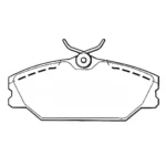 لنت ترمز جلو مگان 1600 سوپرلایف - تصویر 3