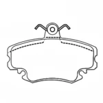 لنت ترمز جلو ساندرو اتومات سوپرلایف - تصویر 3