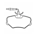 لنت ترمز جلو پرشیا TU5 سوپرلایف - تصویر 3