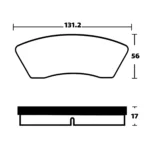 لنت ترمز جلو هن‌تنگ X5 سوپرلایف - Image 2