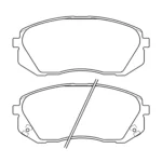 لنت ترمز جلو جک S5 رالدک - Image 3