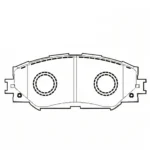 لنت ترمز جلو برلیانس H220 سوپرلایف - Image 3